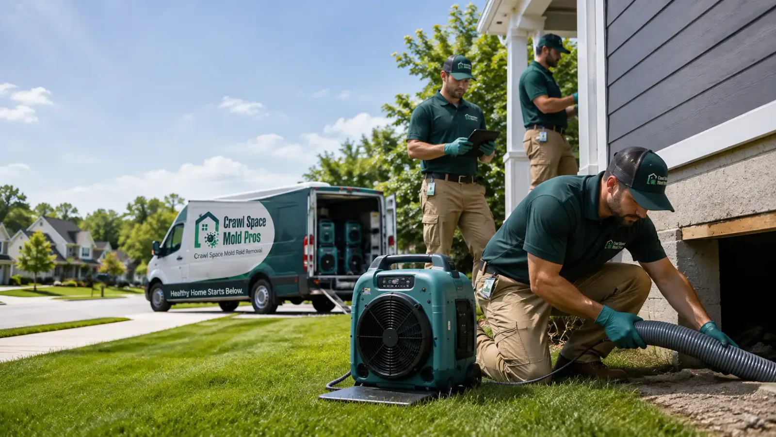 Crawl Space Mold Removal in Grand Prairie, TX